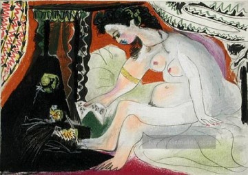  picasso - Bethsab nackt 1966 kubist Pablo Picasso